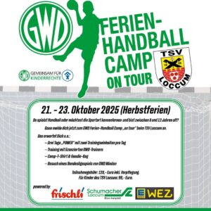 Handballcamp für Kids im Oktober 2025!