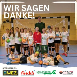 Dankeschön für ein unvergessliches Handball-Camp!