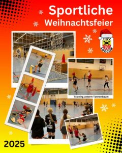 Sportliche Weihnachtsfeier der Handballabteilung 🎉