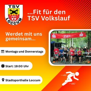 Fit für den Loccumer Volkslauf! 🌟🏃‍♀️